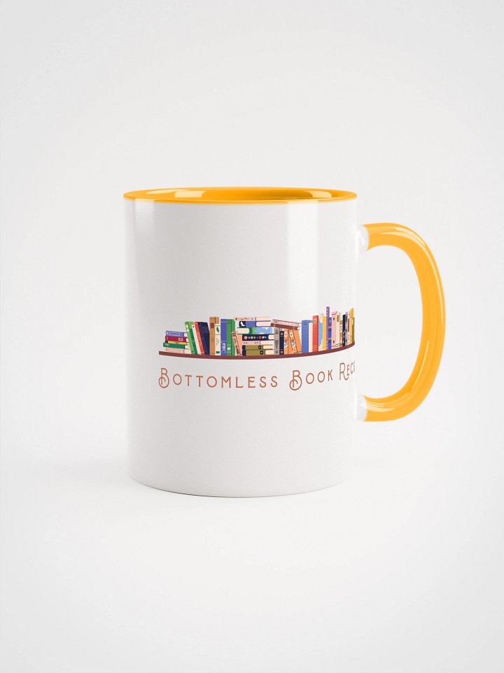 Bottomless Book Recs Mug (bookshelf) product image (1)