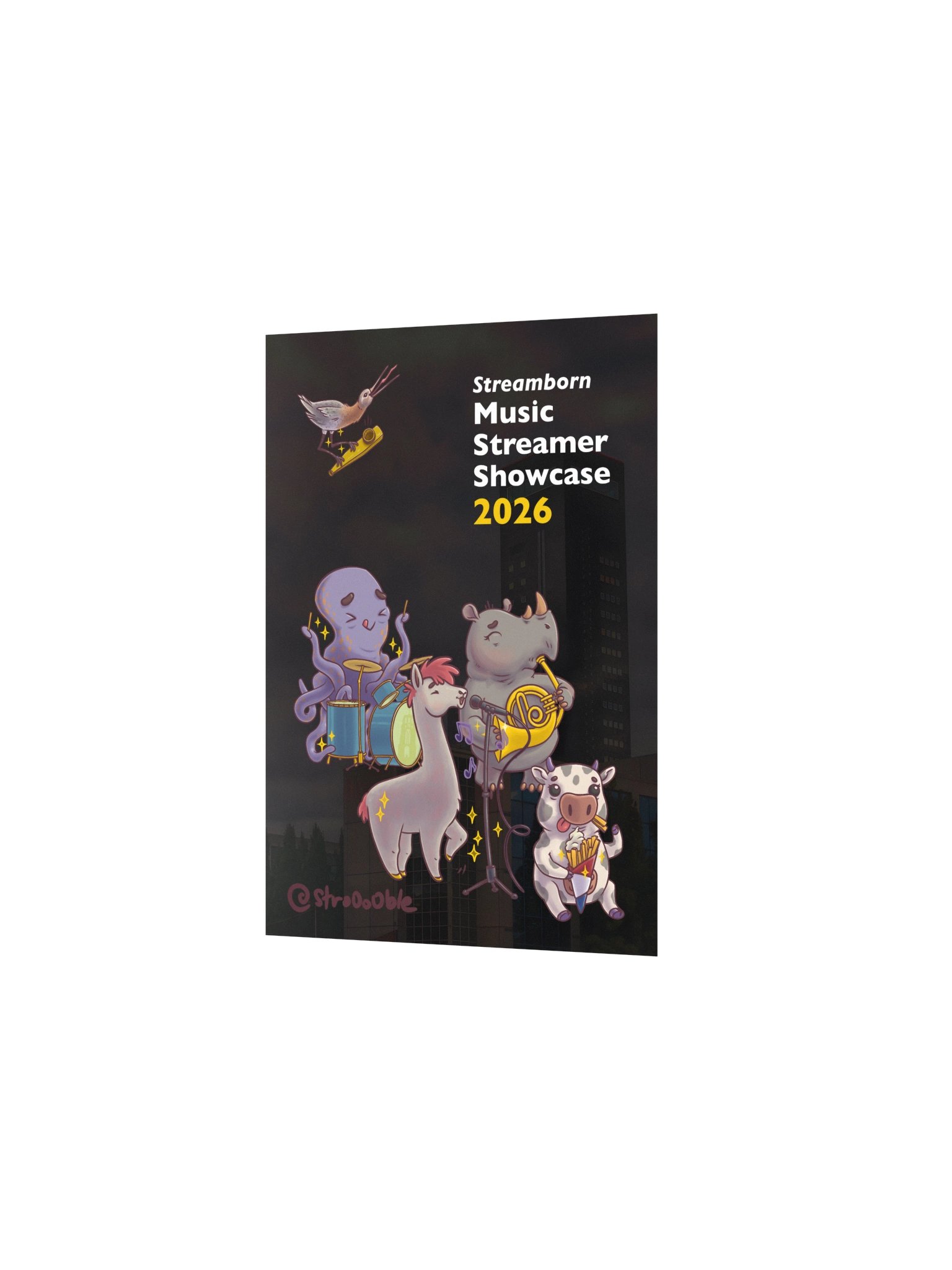 Streamborn 2026 Band - Poster product image (2)