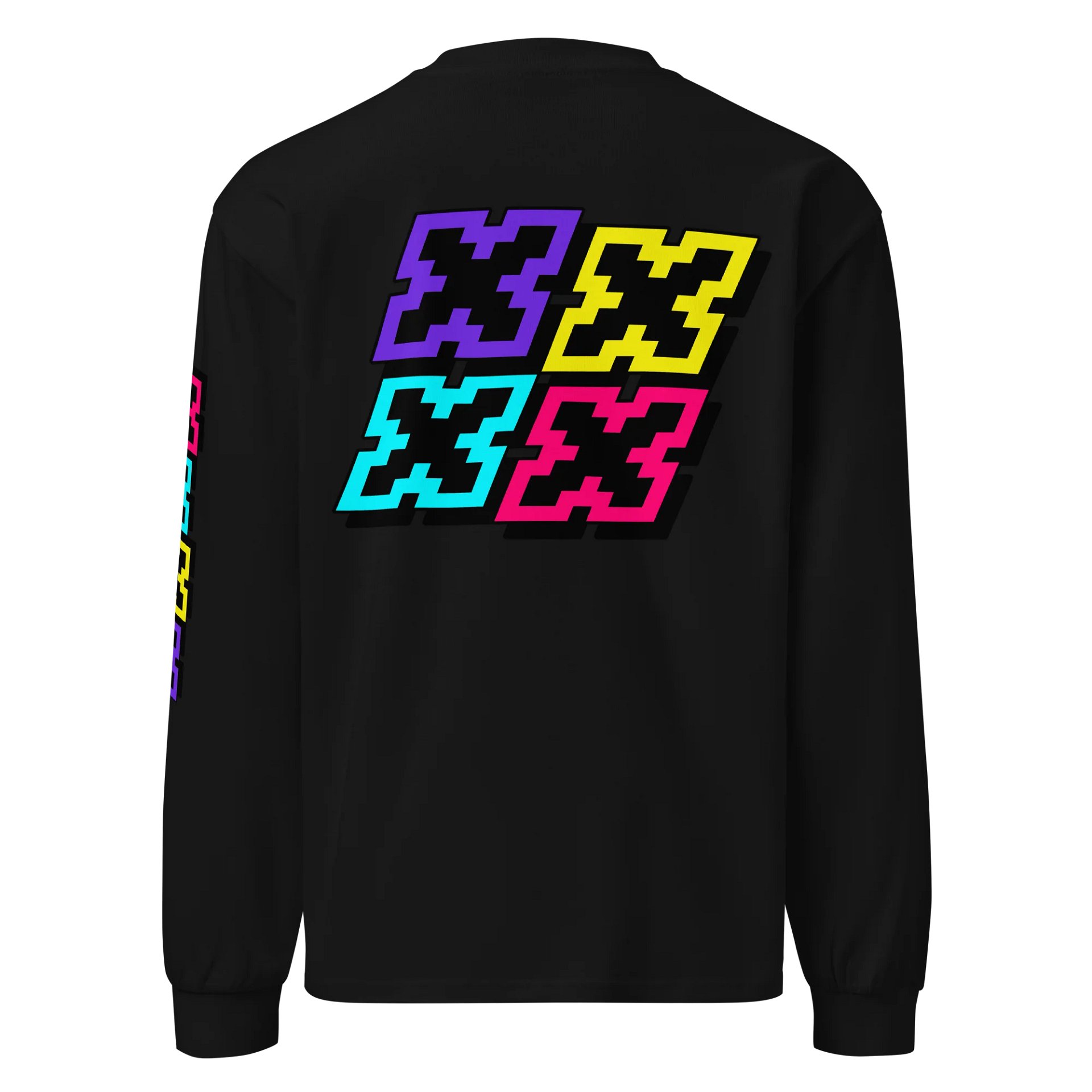 Prxss Thx Bxttxn! Premium Long-Sleeve product image (3)
