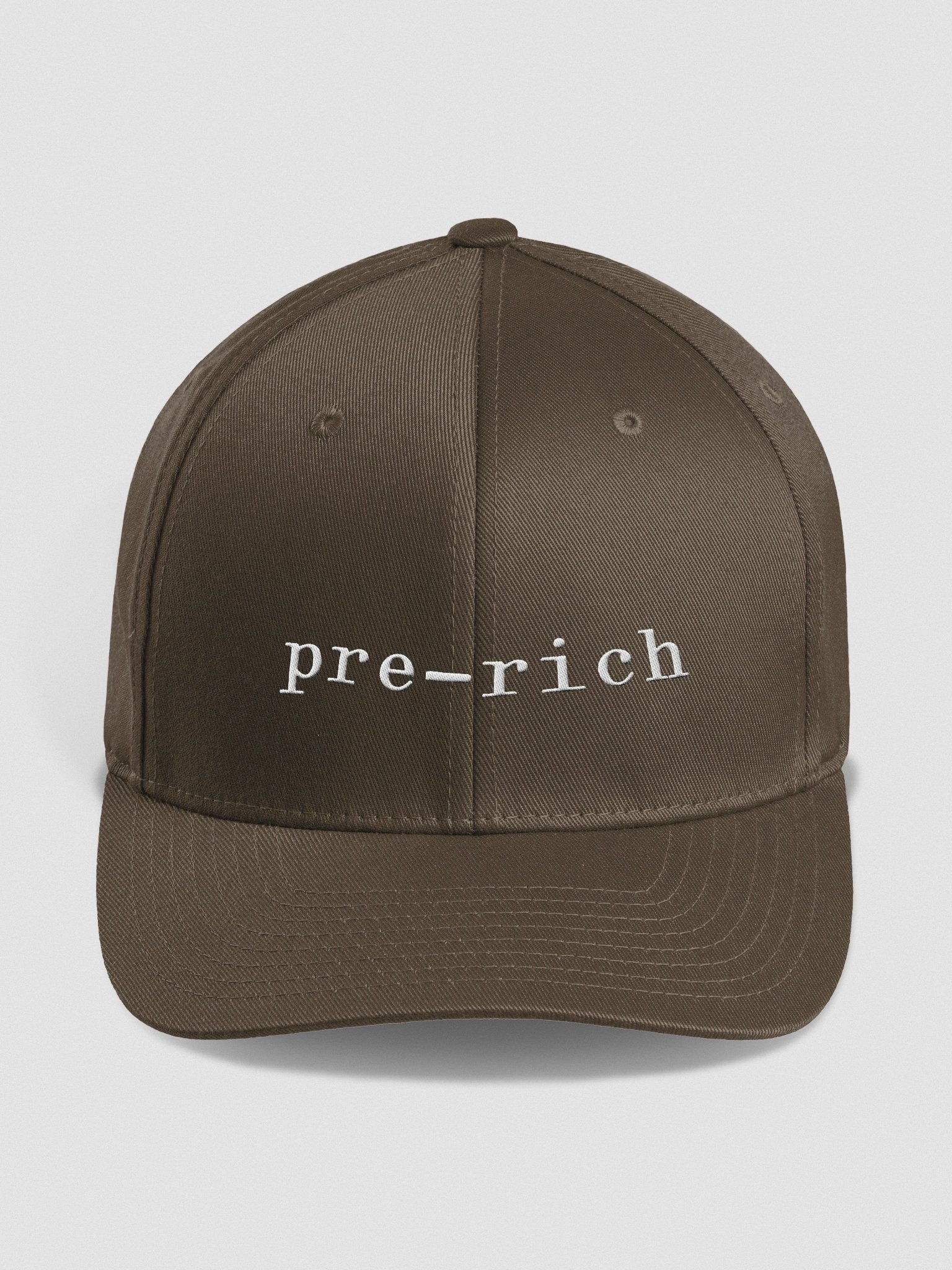 pre-rich Structured Fitted Cap product image (1)
