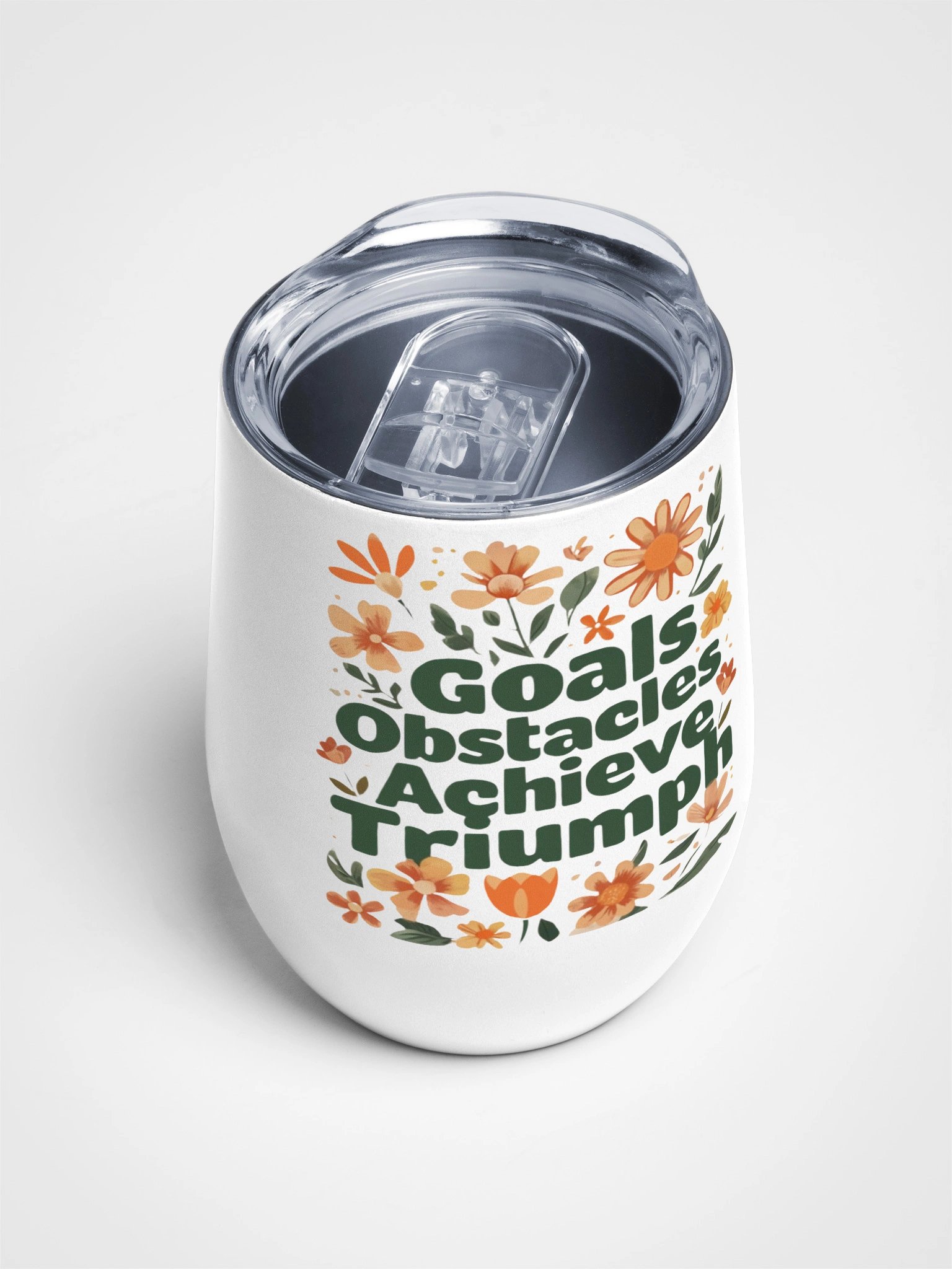 G.O.A.T Floral Wine Tumbler product image (5)