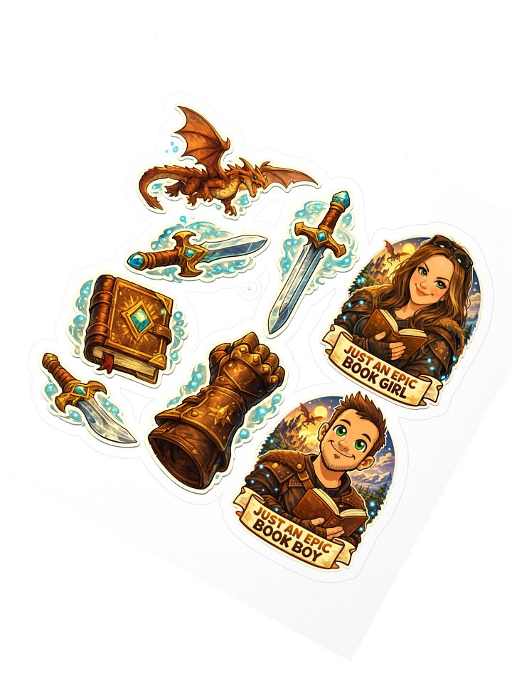 Bookish Stickers - Epic product image (2)