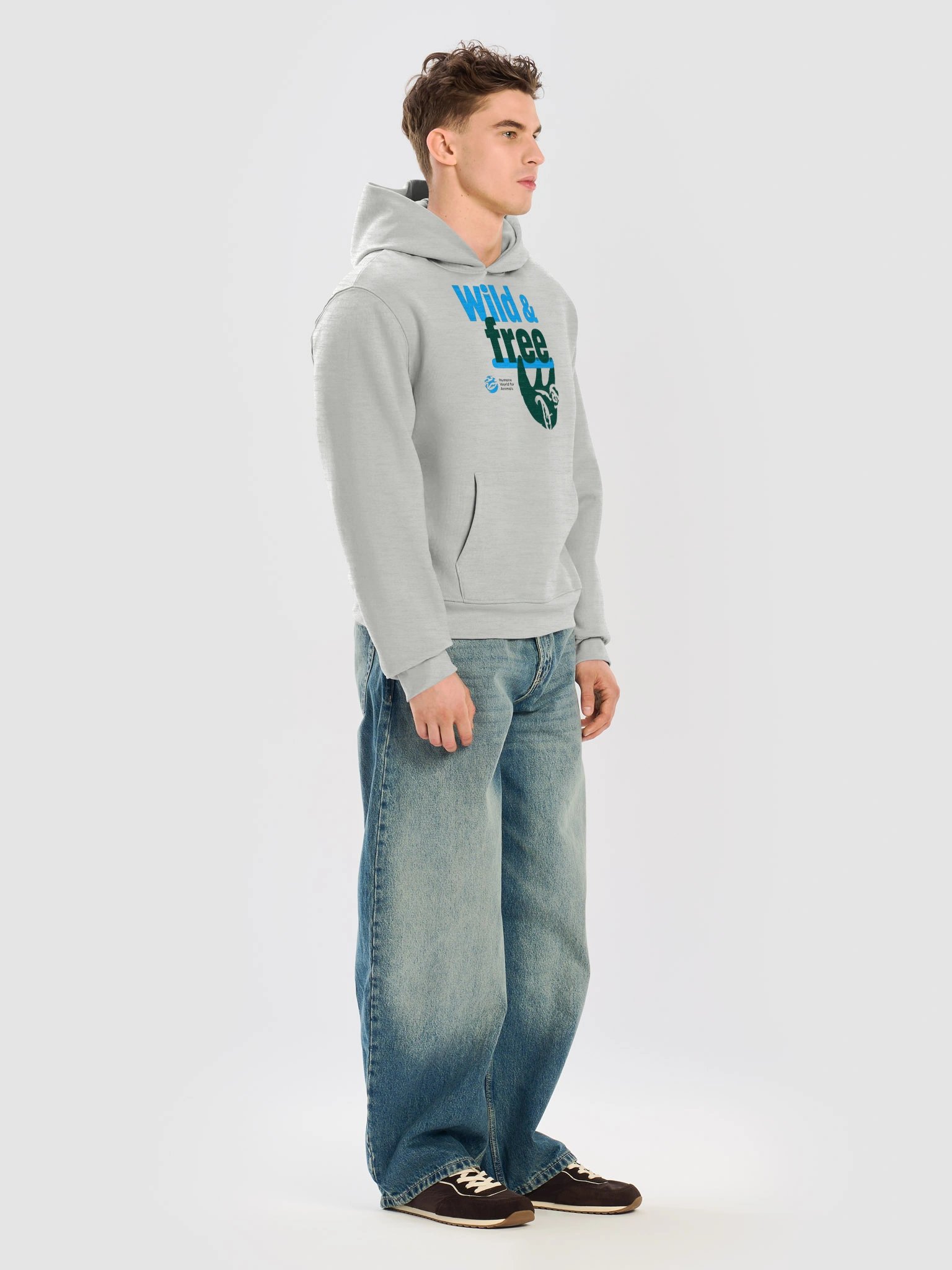 Wild & free - Sloth - Hoodie product image (11)