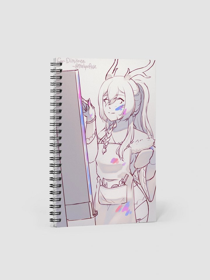 Artist Dimi Spiral Dotted Notebook product image (1)