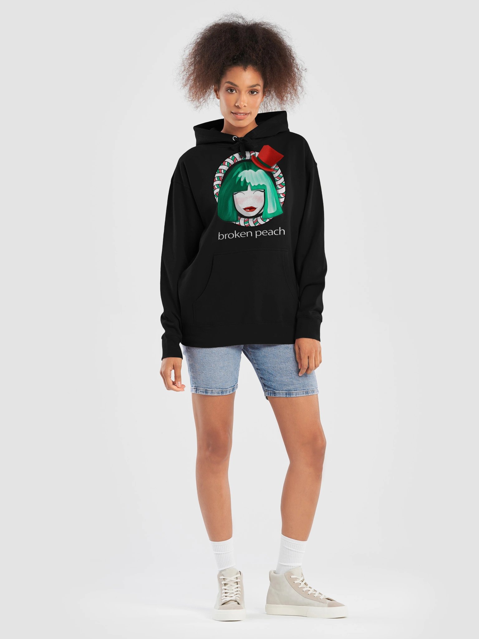 Broken Peach – Unisex Christmas Special Edition Hoodie product image (7)