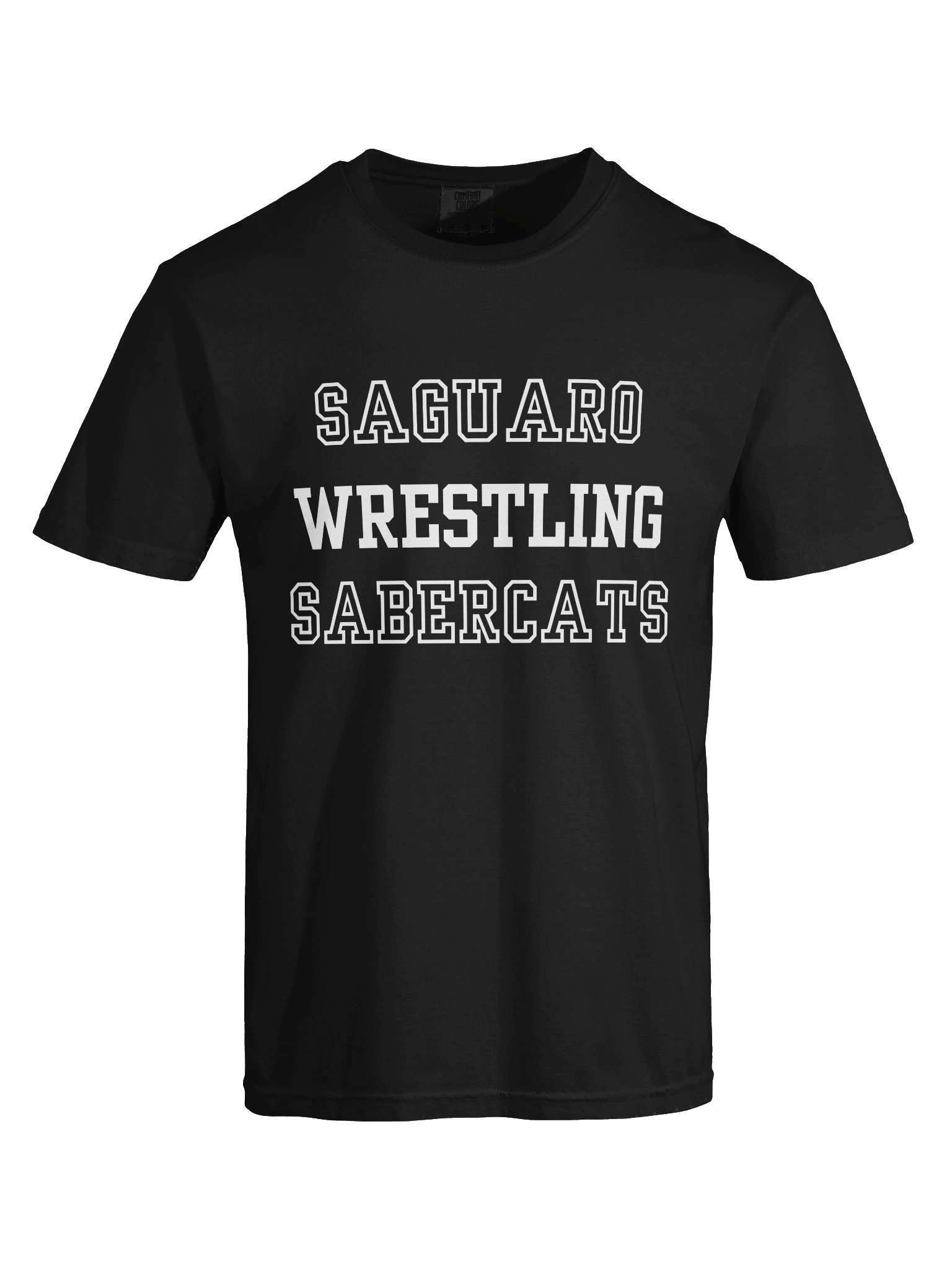 Saguaro Wrestling Sabercats Tee product image (64)