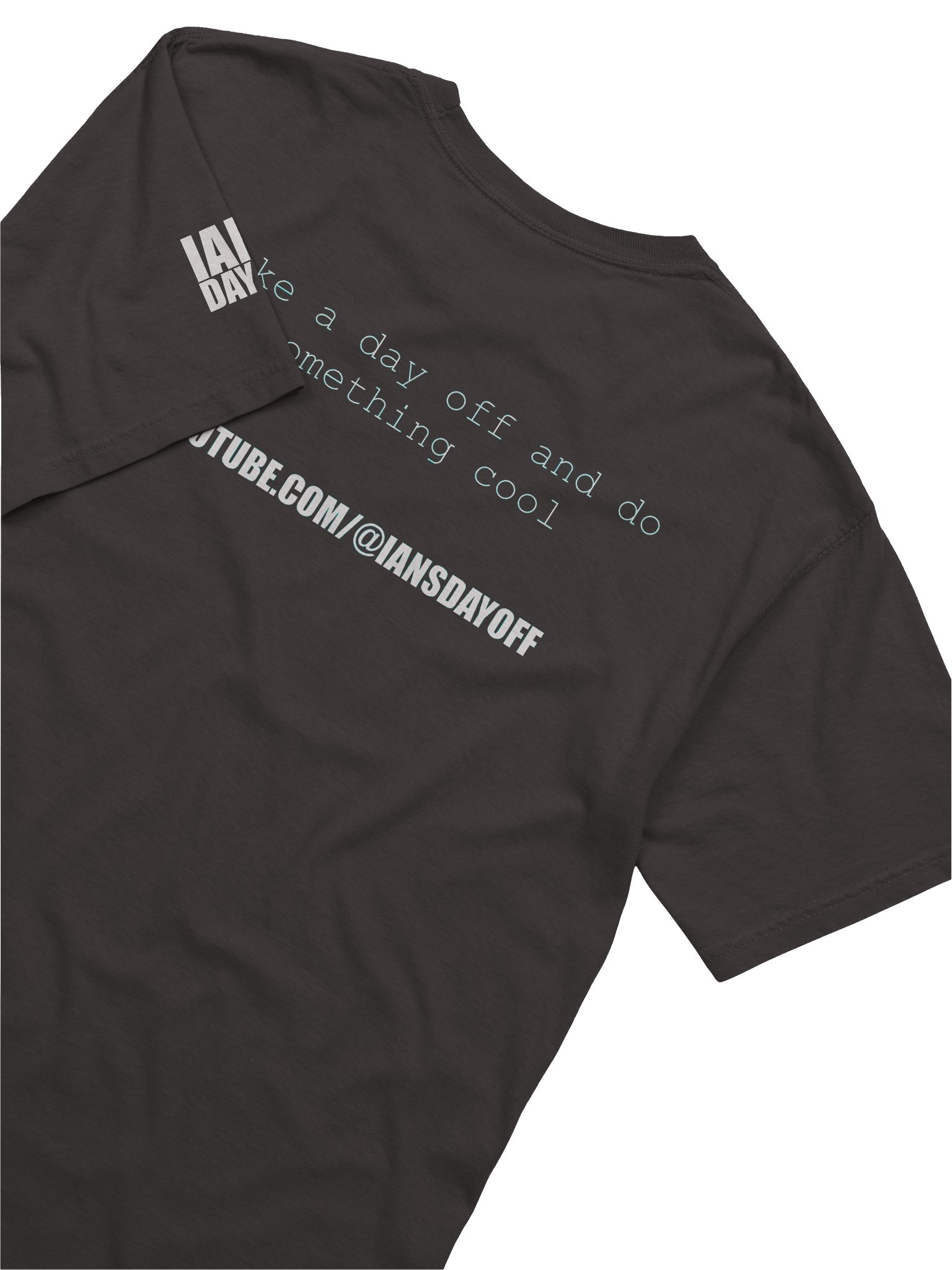 Go Away Simple T-Shirt - Gray product image (6)