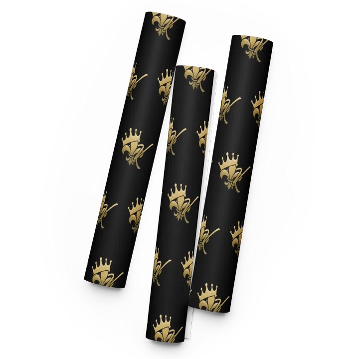 Kreole King Wrapping Paper (Black) product image (2)