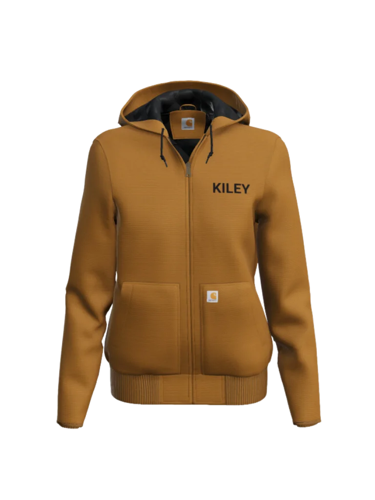 KILEY Women's Carhartt Loose Fit Washed Duck Insulated Active Jac product image (1)