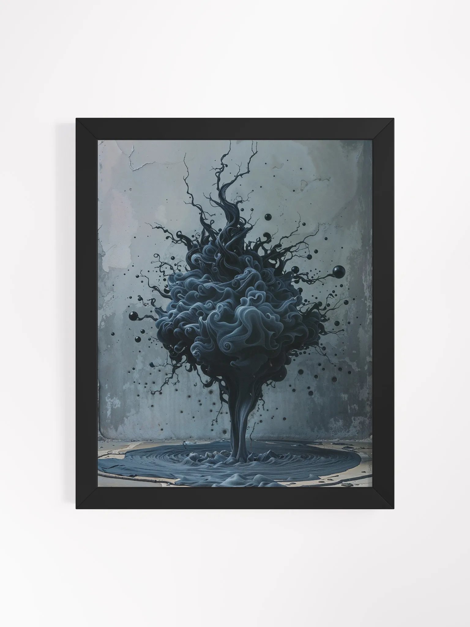 The Blooming Abyss Framed Print product image (5)