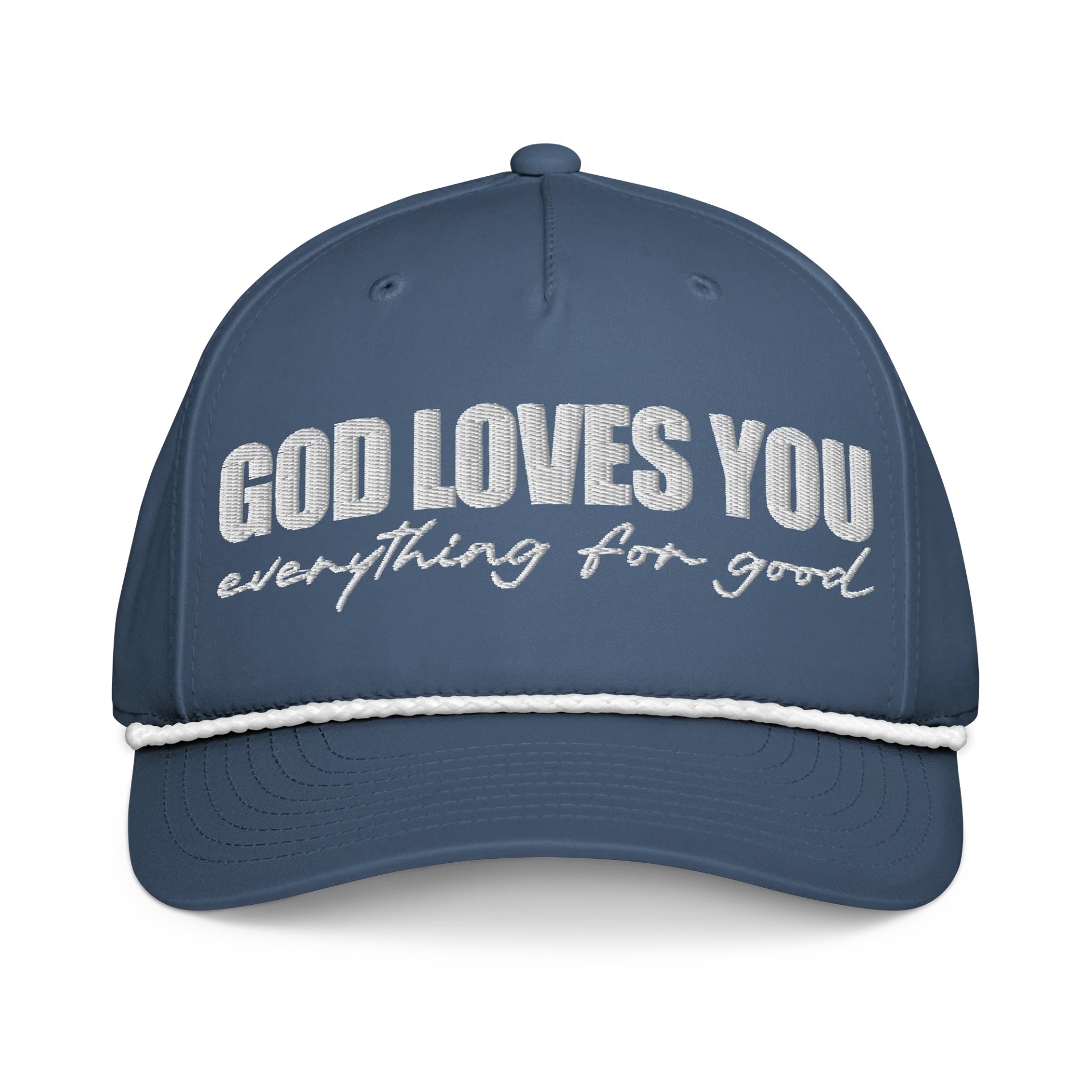 God Loves You Rope Hat product image (4)