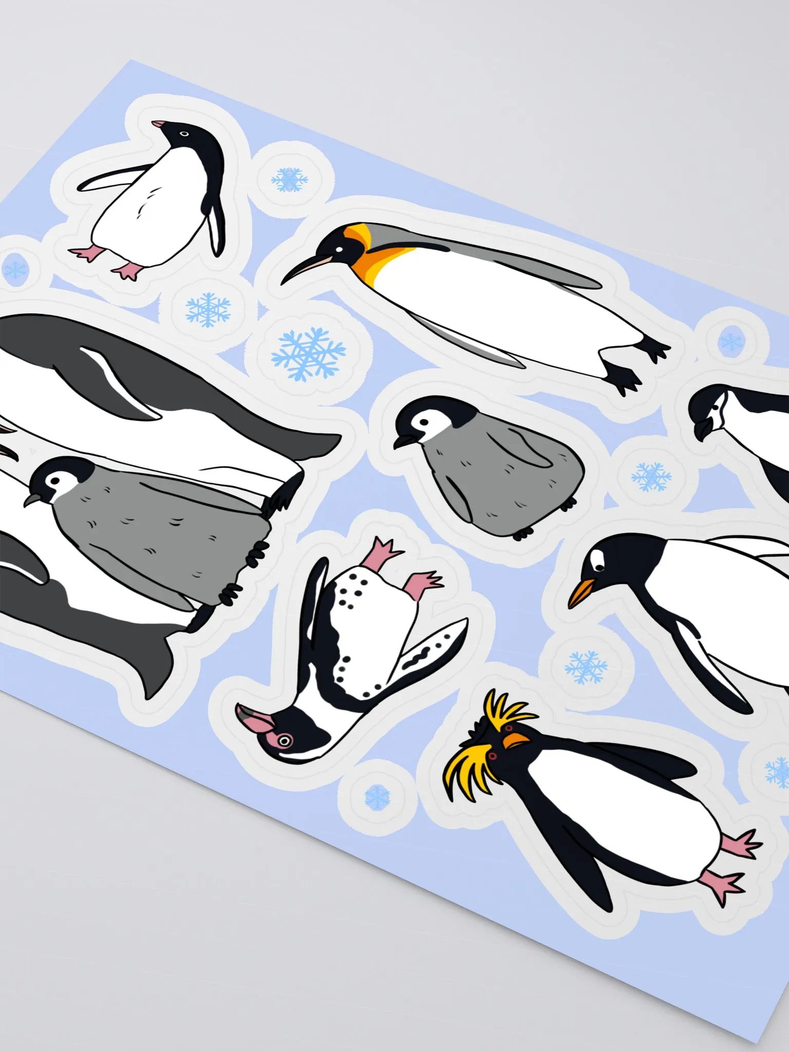 Penguin Parade Sticker Sheet product image (3)