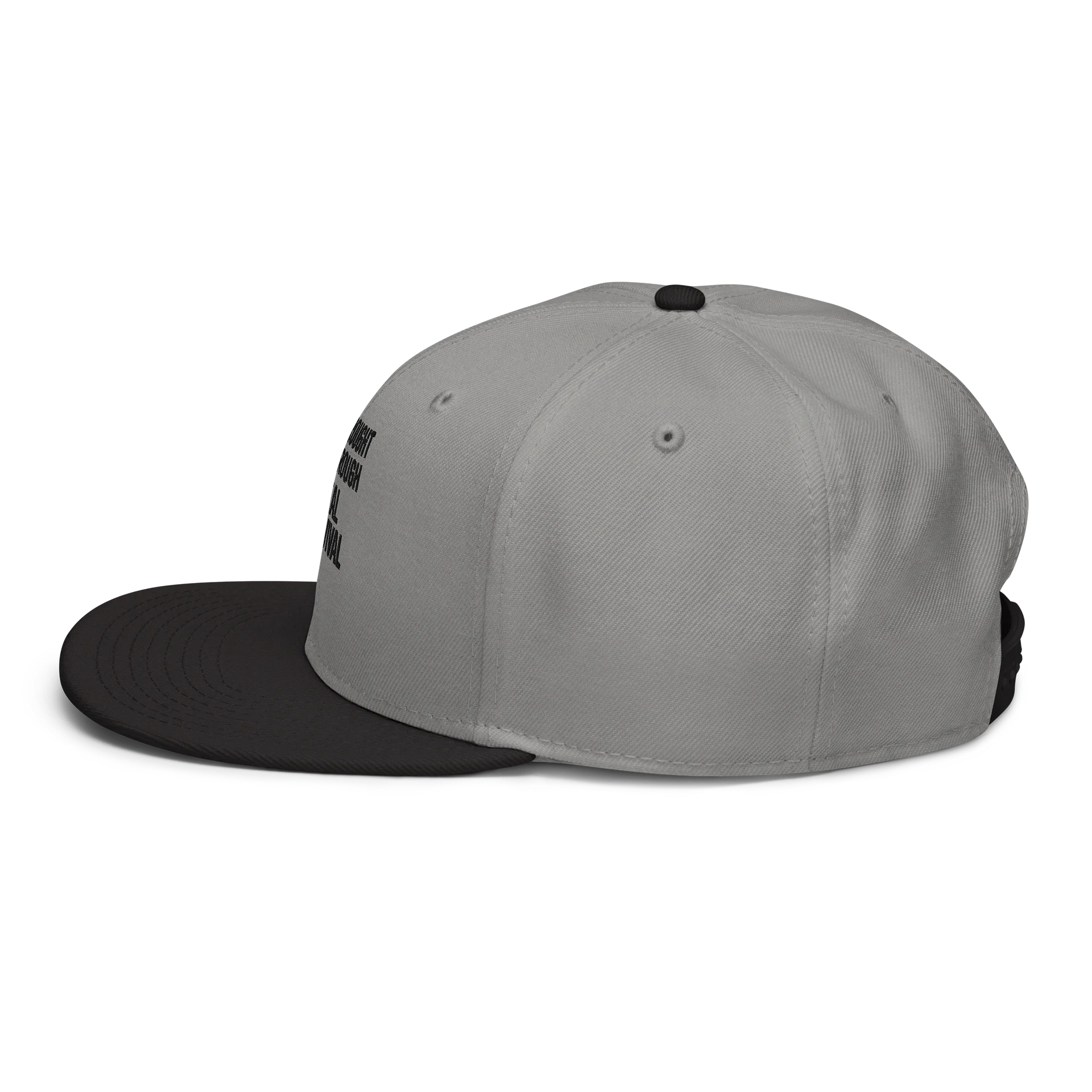 God Brought Me Through “Real Survival” Snapback Hat | GBMT Signature Flat Bill Cap product image (4)