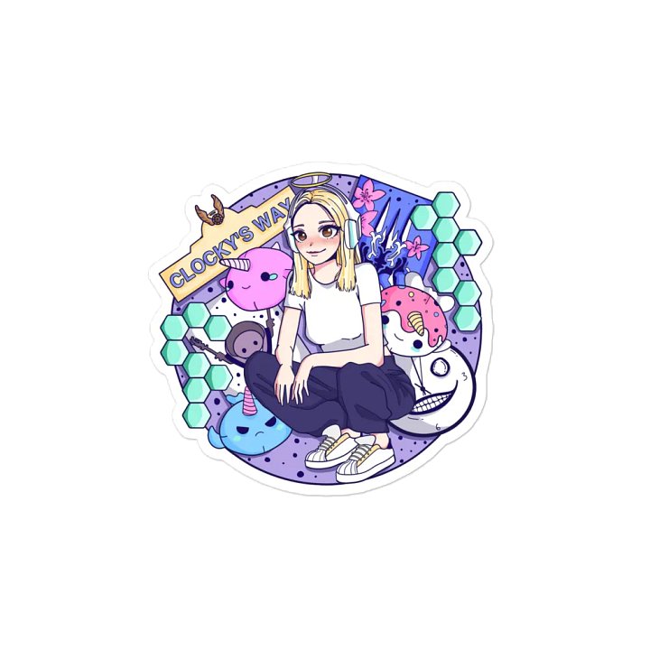 Clocky's Way Magnet product image (2)