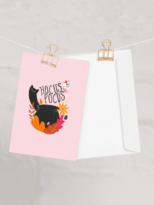 Halloween Greeting Card »Hocus Pocus« product image (2)