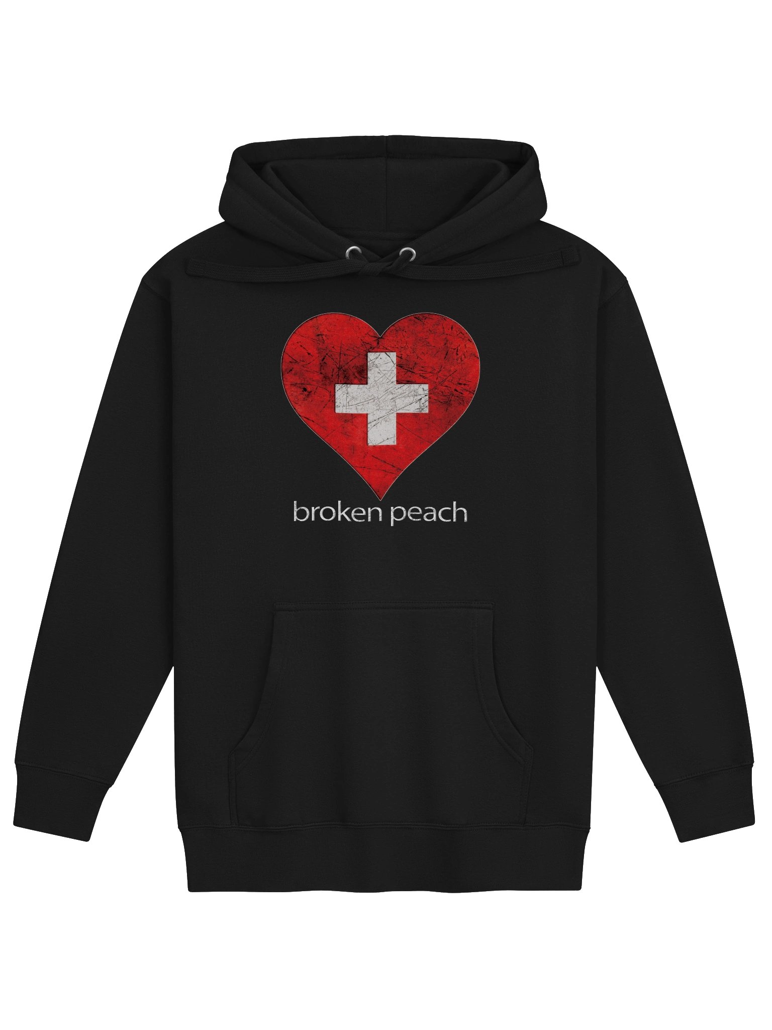 Broken Peach – Unisex Tainted Love Halloween Hoodie product image (1)