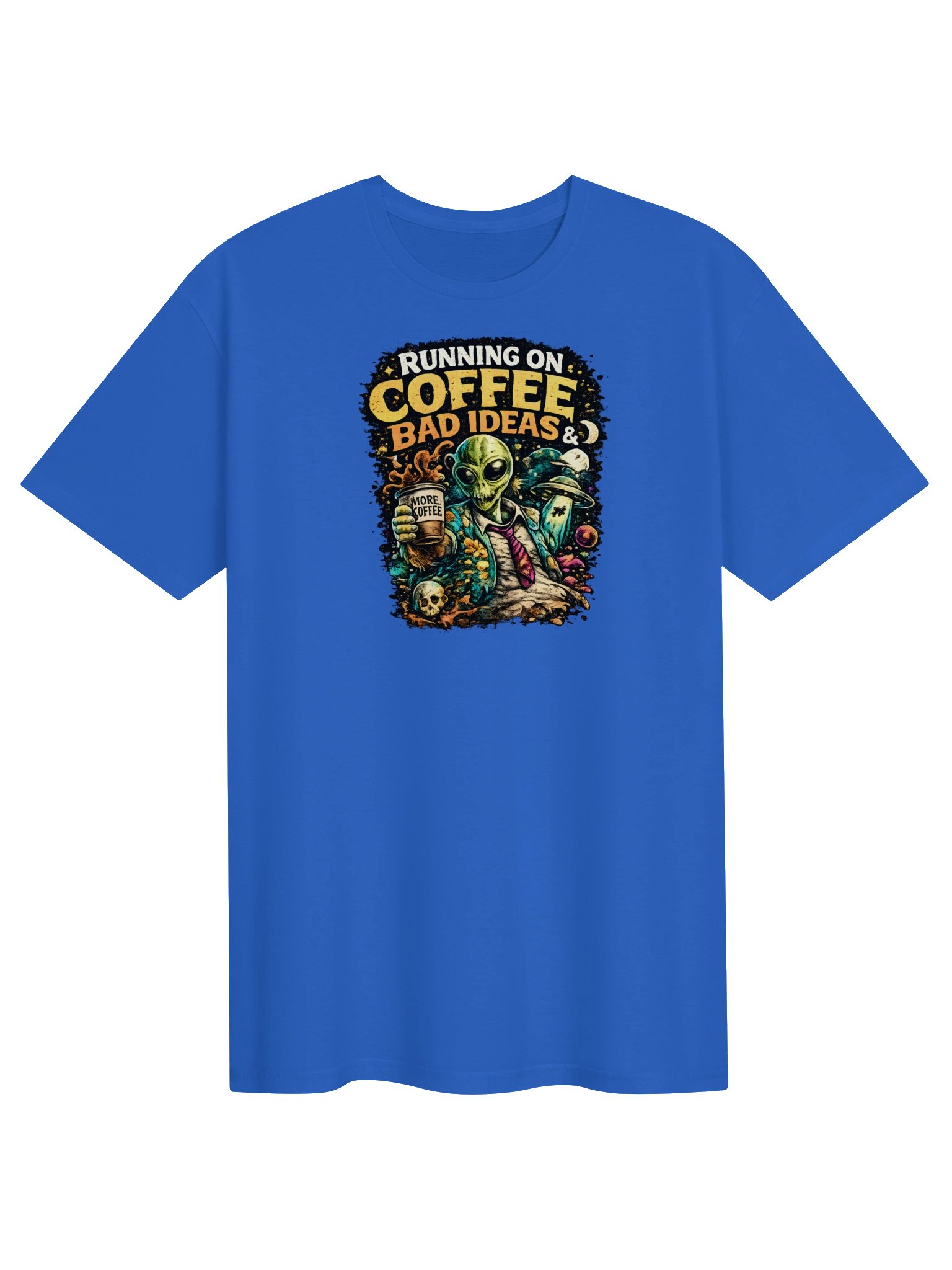 Running on Coffee & Bad Ideas Tee product image (4)