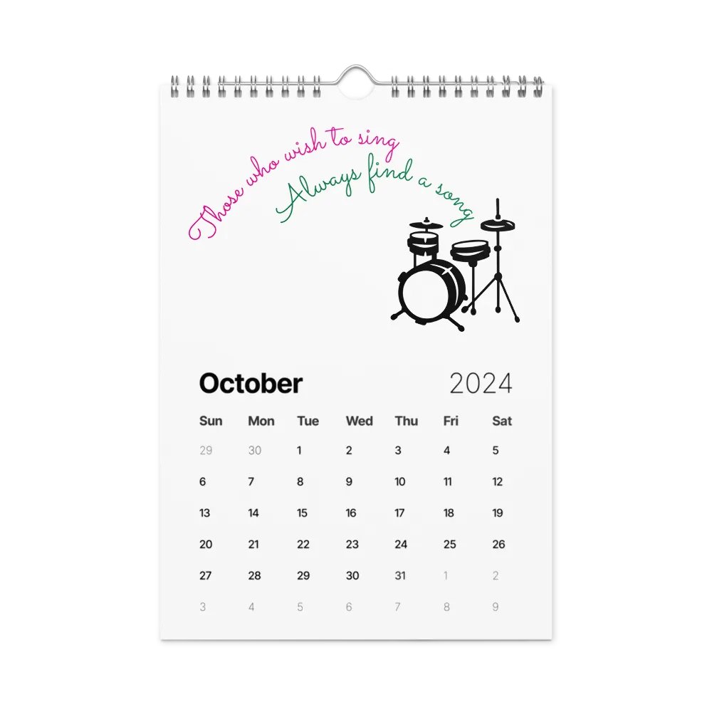 Wall Calendar for winners product image (12)