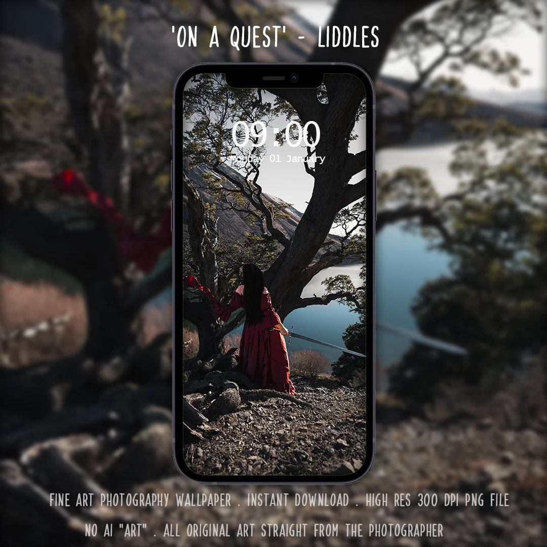 On a quest by Liddles phone wallpaper product image (1)