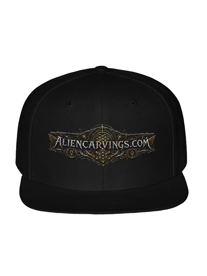 Aliencarving's Snapback Black product image (1)