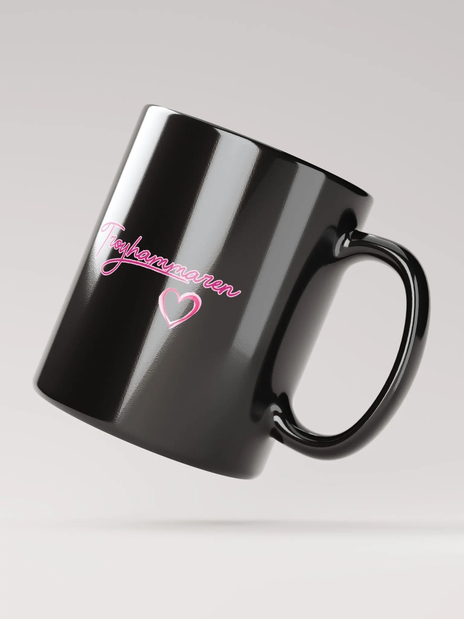 Black Mug: Paint it Pink Logo product image (4)