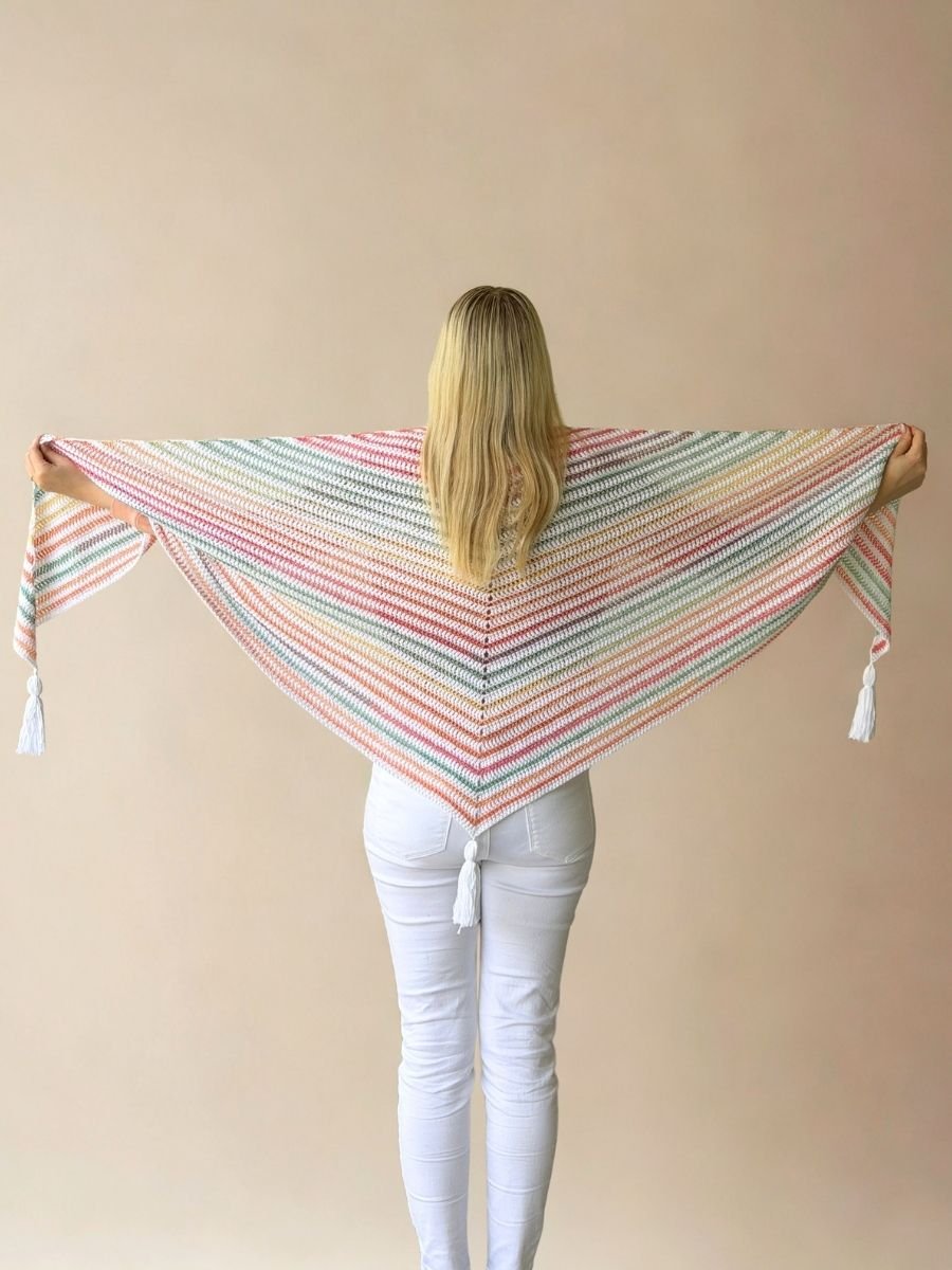 Easy Stripes Shawl product image (3)