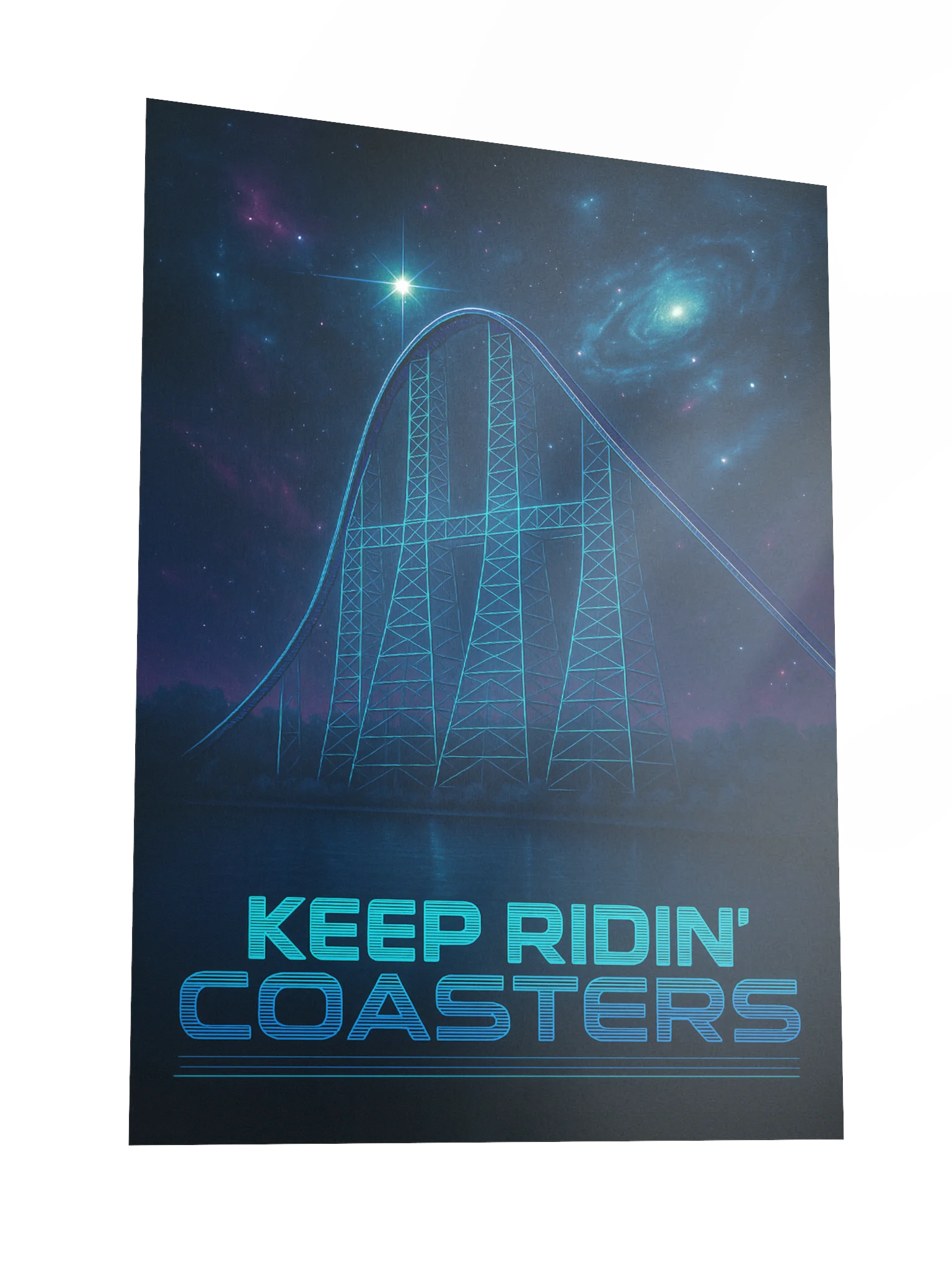 Futuristic Millie - Keep Ridin' Coasters | 18x24" product image (3)
