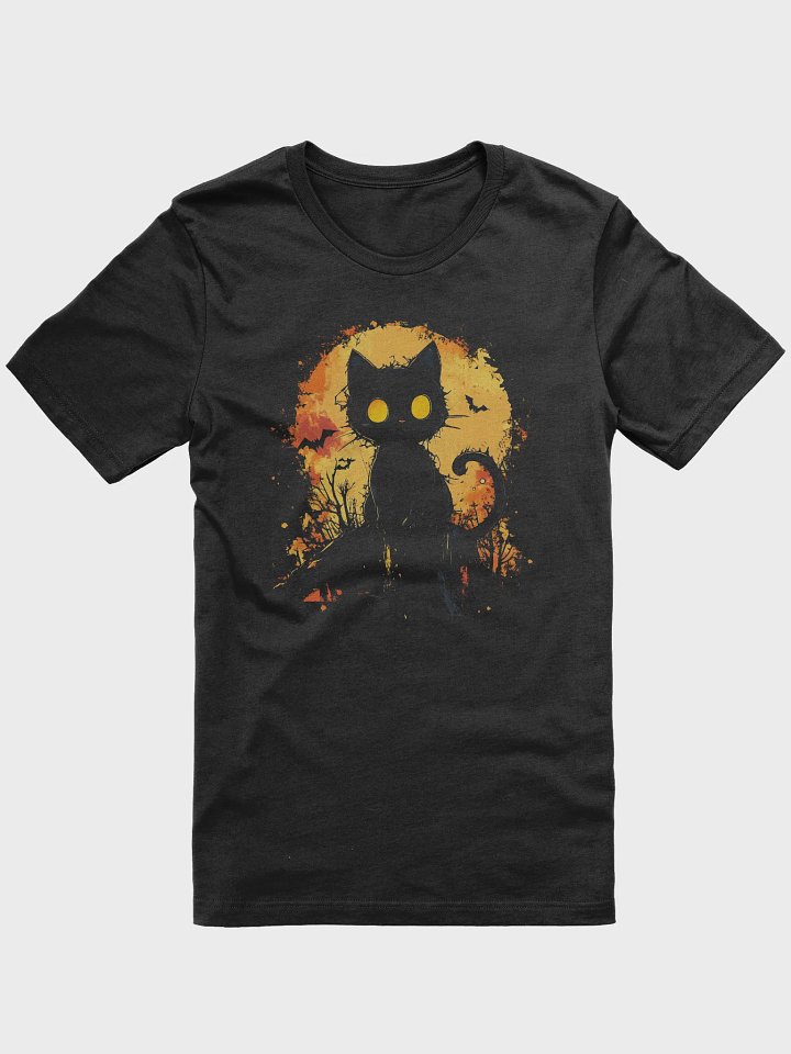 Spooky Cat! - Supersoft fitted T-shirt product image (1)