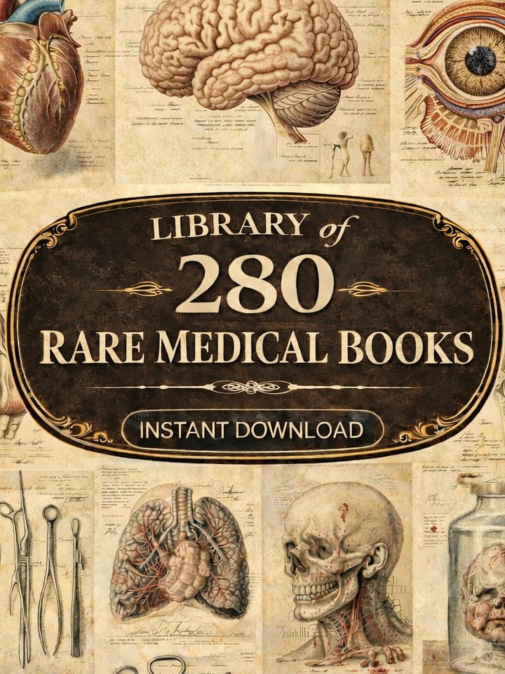 280 Rare Medical Books product image (1)