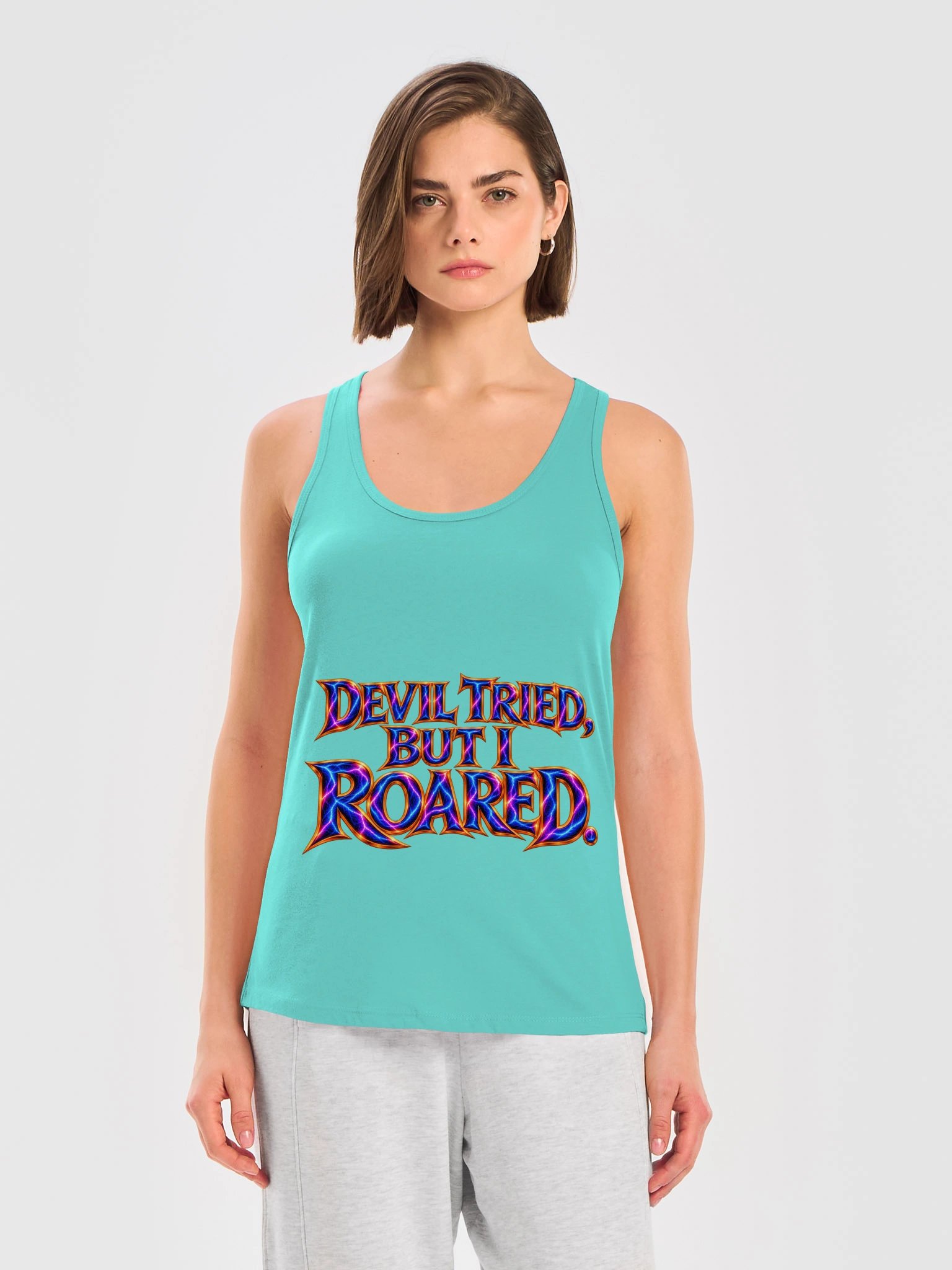 I Roared Racerback Tank Top product image (3)