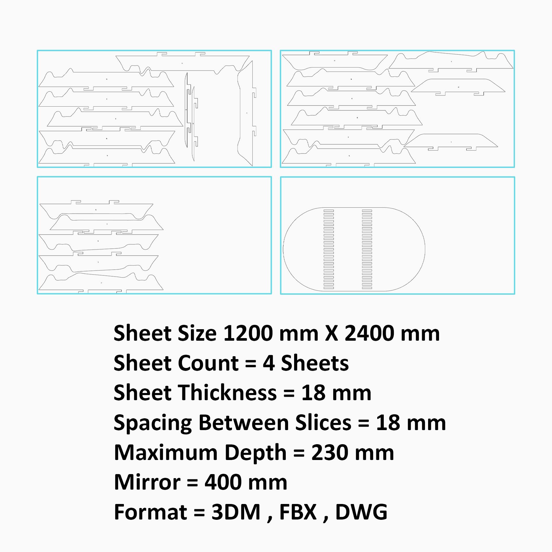 Parametric Mirror - PM 16 product image (3)