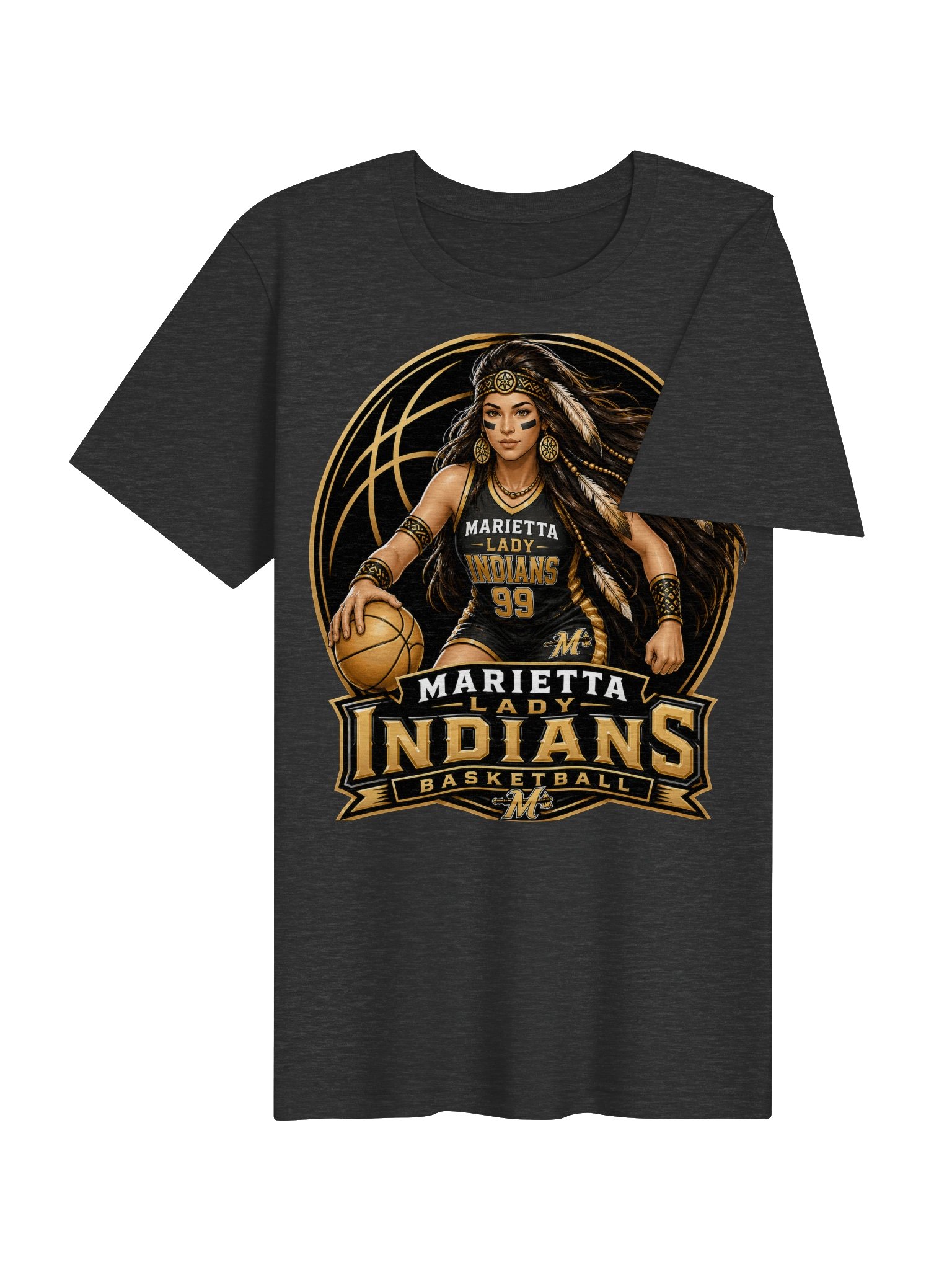 Marietta Indian Lady Basketball product image (44)