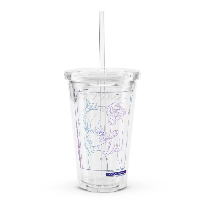 Cyber Punk Poster Girl Tumbler product image (1)