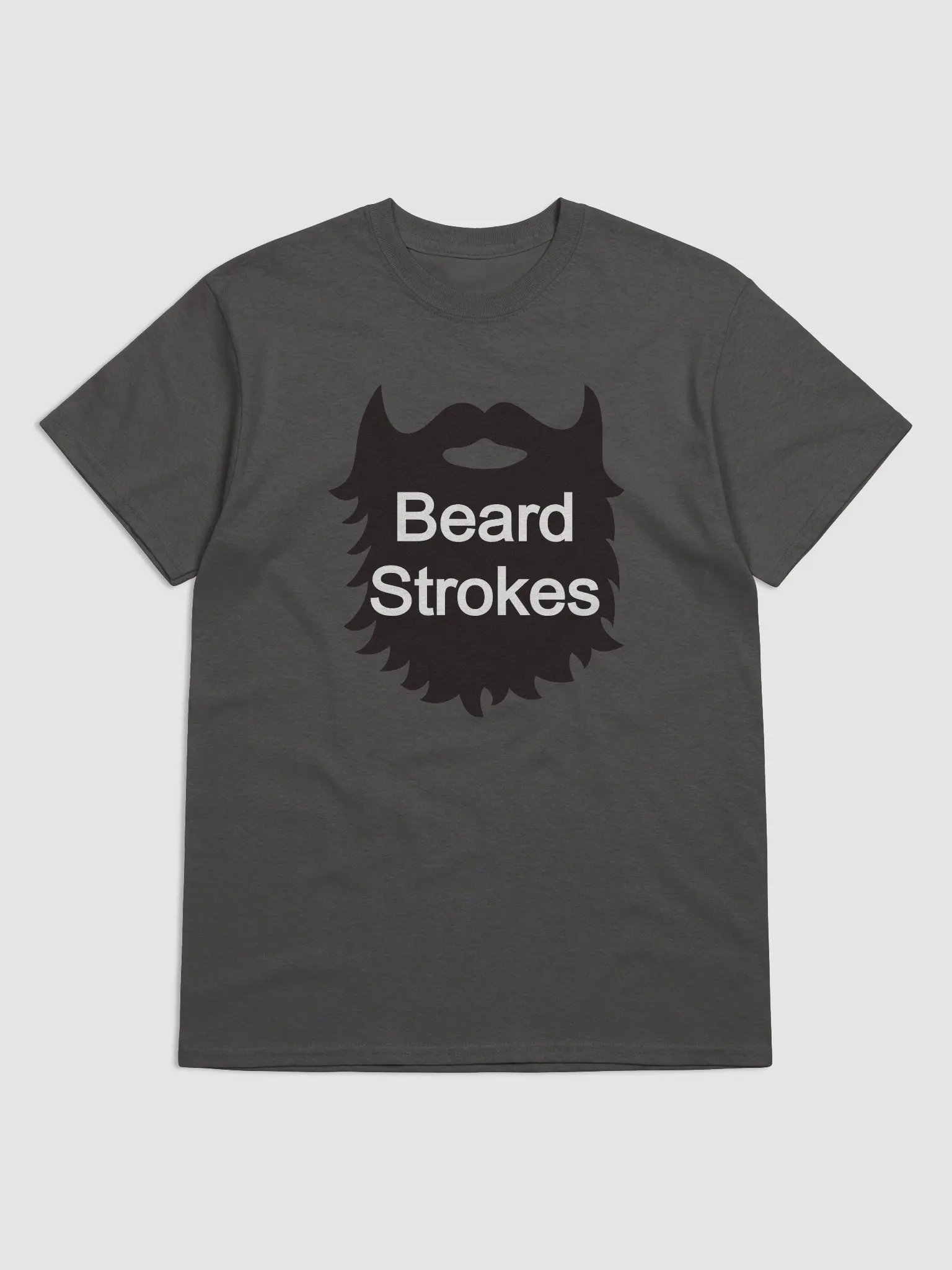 Beard Strokes T-Shirt (Black Beard) product image (5)