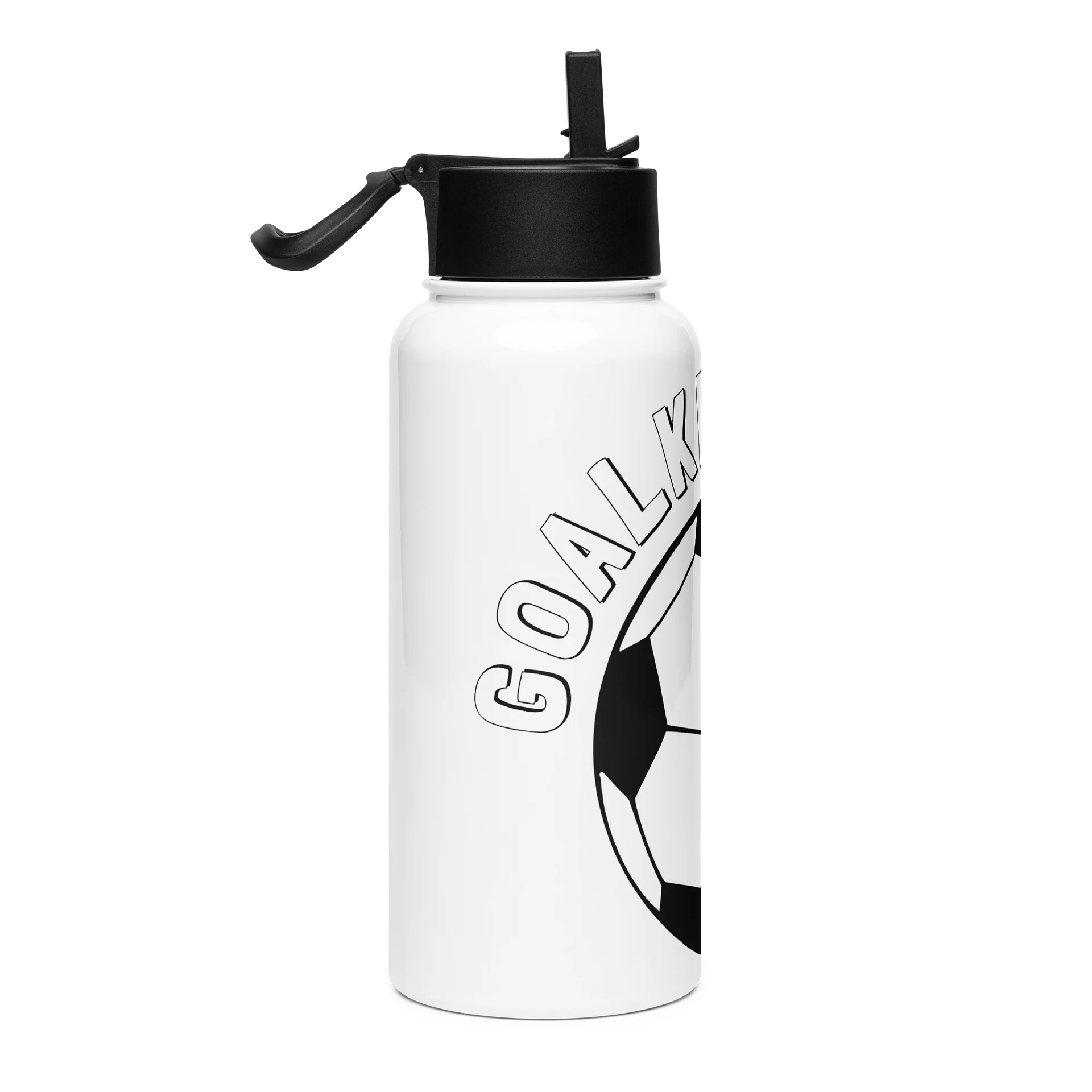 GOALKEEPER Soccer Graphic 32oz Straw Bottle product image (4)