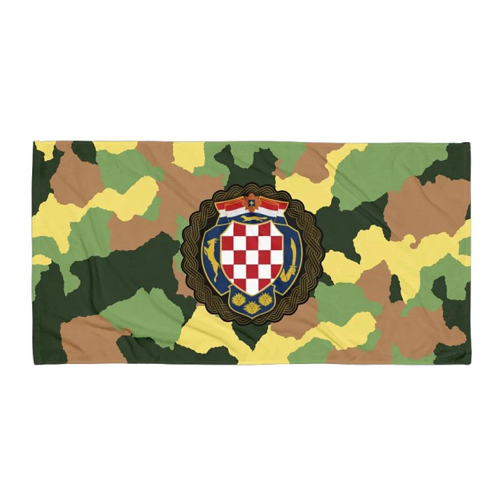 Checkerboard Camo Sublimated Towel product image (1)