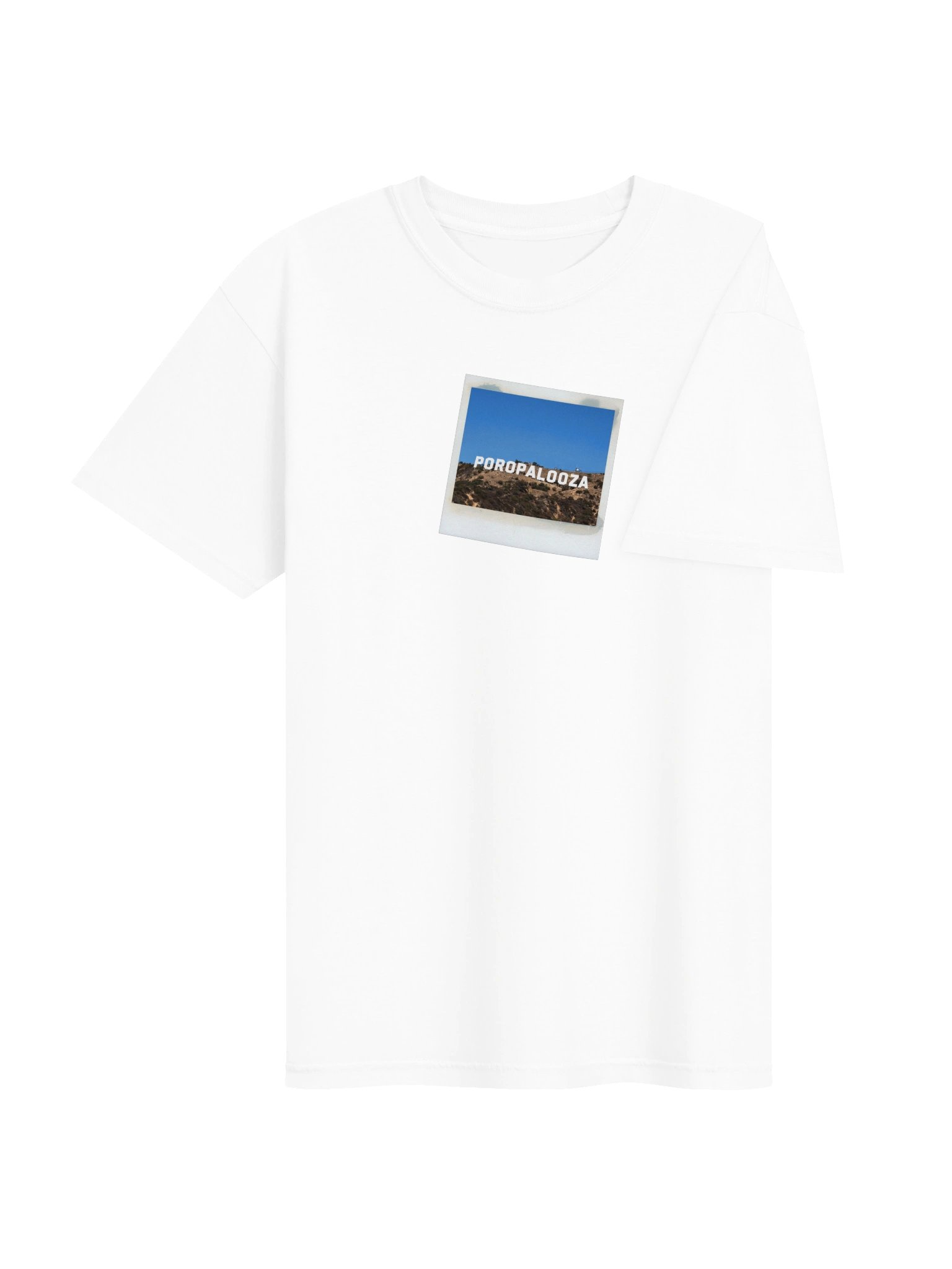 Poropalooza: Porolaroid Camera Garment Dyed Tee product image (4)