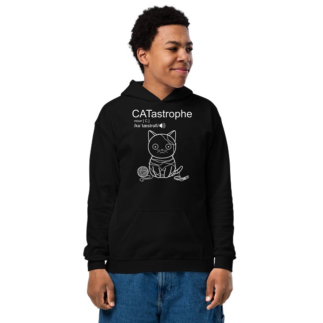 Life with Cats Unisex Youth Hoodies