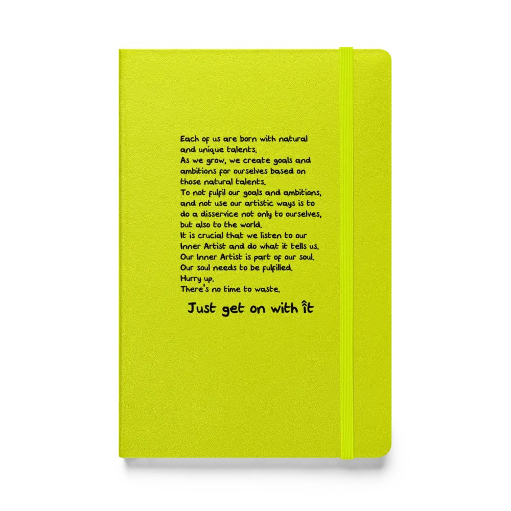 'Just Get On With It' Notebook product image (1)