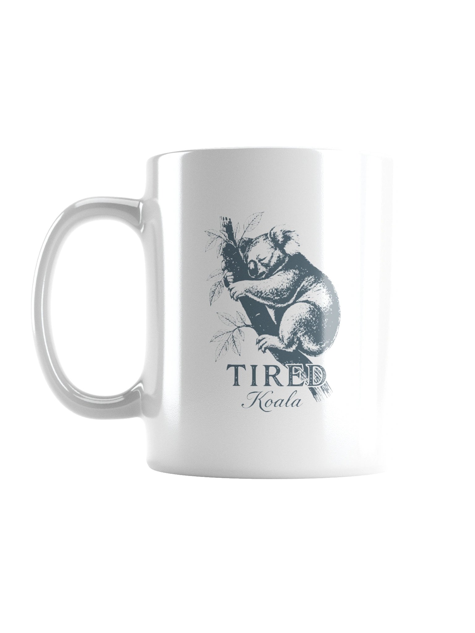 Tired Koala Ceramic Mug product image (1)