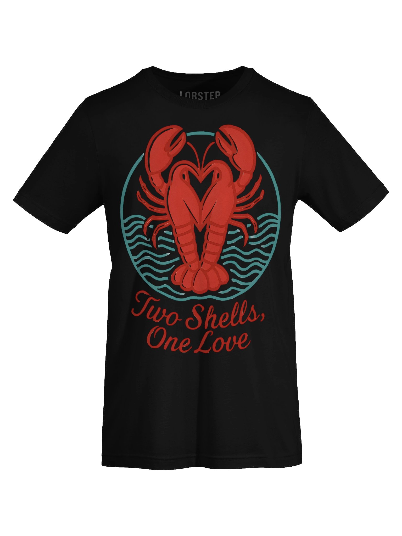 Two Shells, One Love T-Shirt | Cute Lobster Couple Tee product image (8)