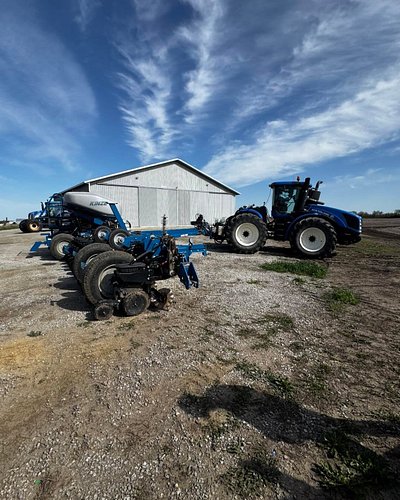 BLUE  #newholland #Farming #kinzemanufacturing
