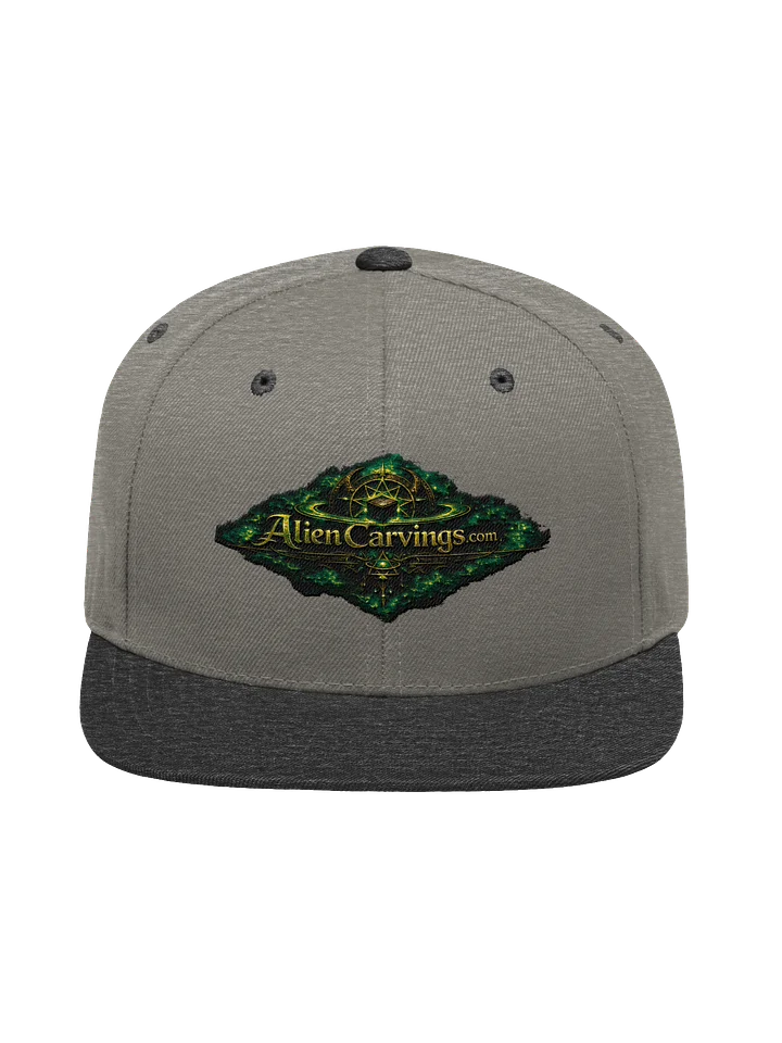 Aliencarvings.com Heather Grey Snapback product image (1)