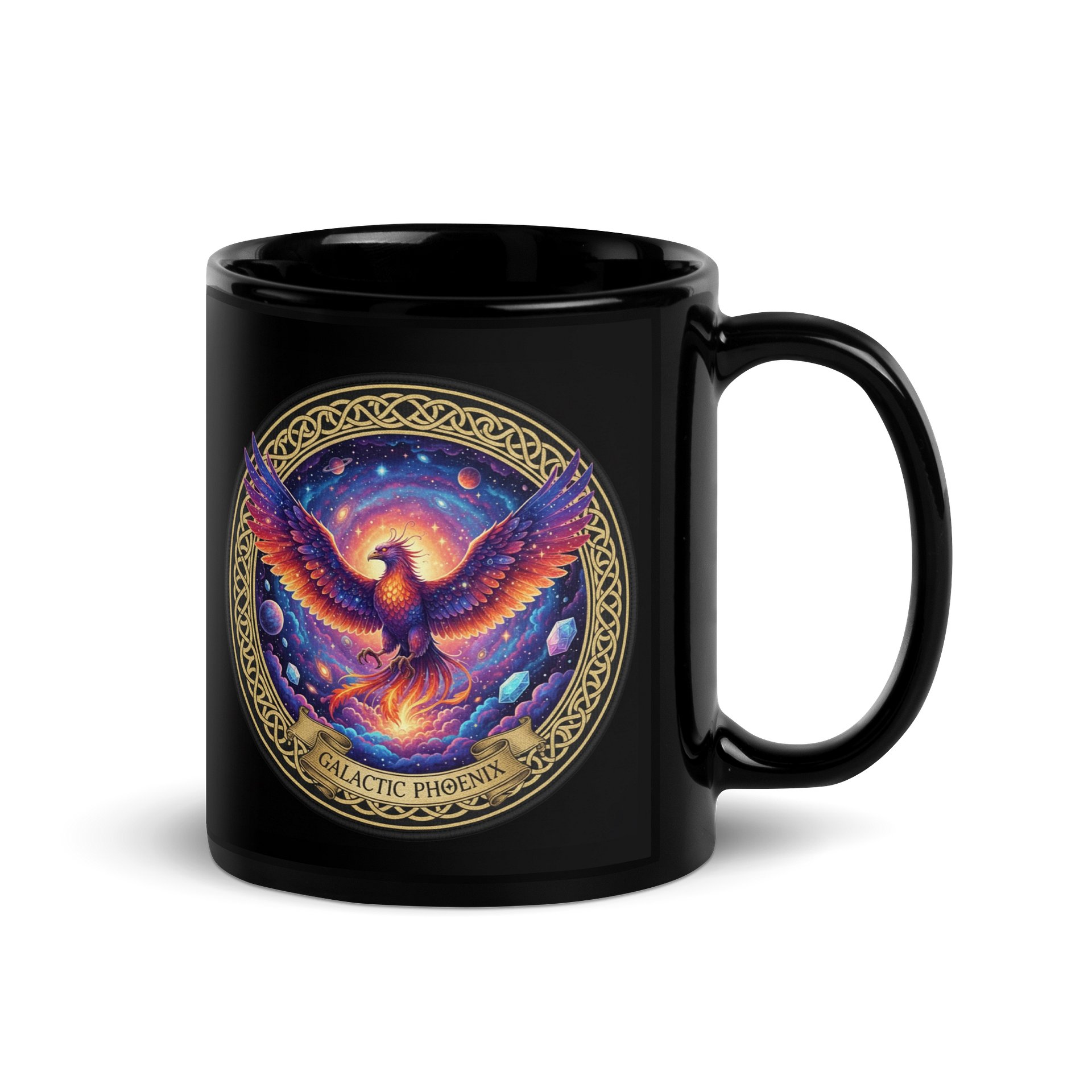 Galactic Phoenix Celestial Mug product image (3)