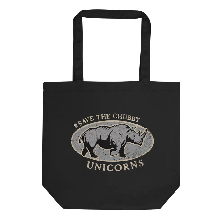 Save the Unicorns Canvas Tote product image (1)