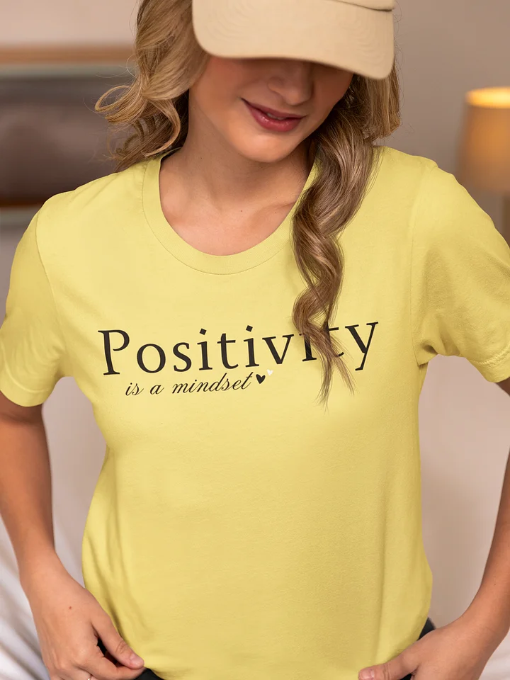 Positive Mindset Bella Canvas T-shirt product image (1)