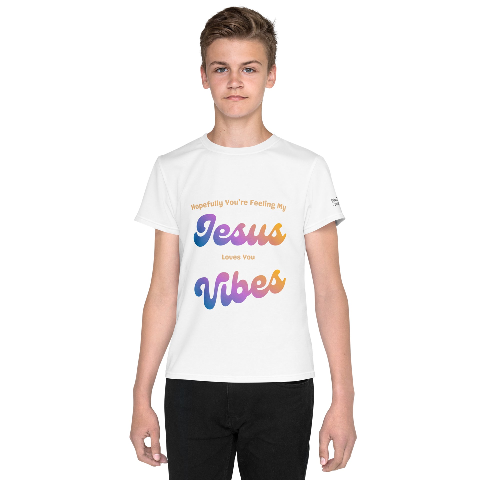 Jesus Vibes Youth Tee product image (1)