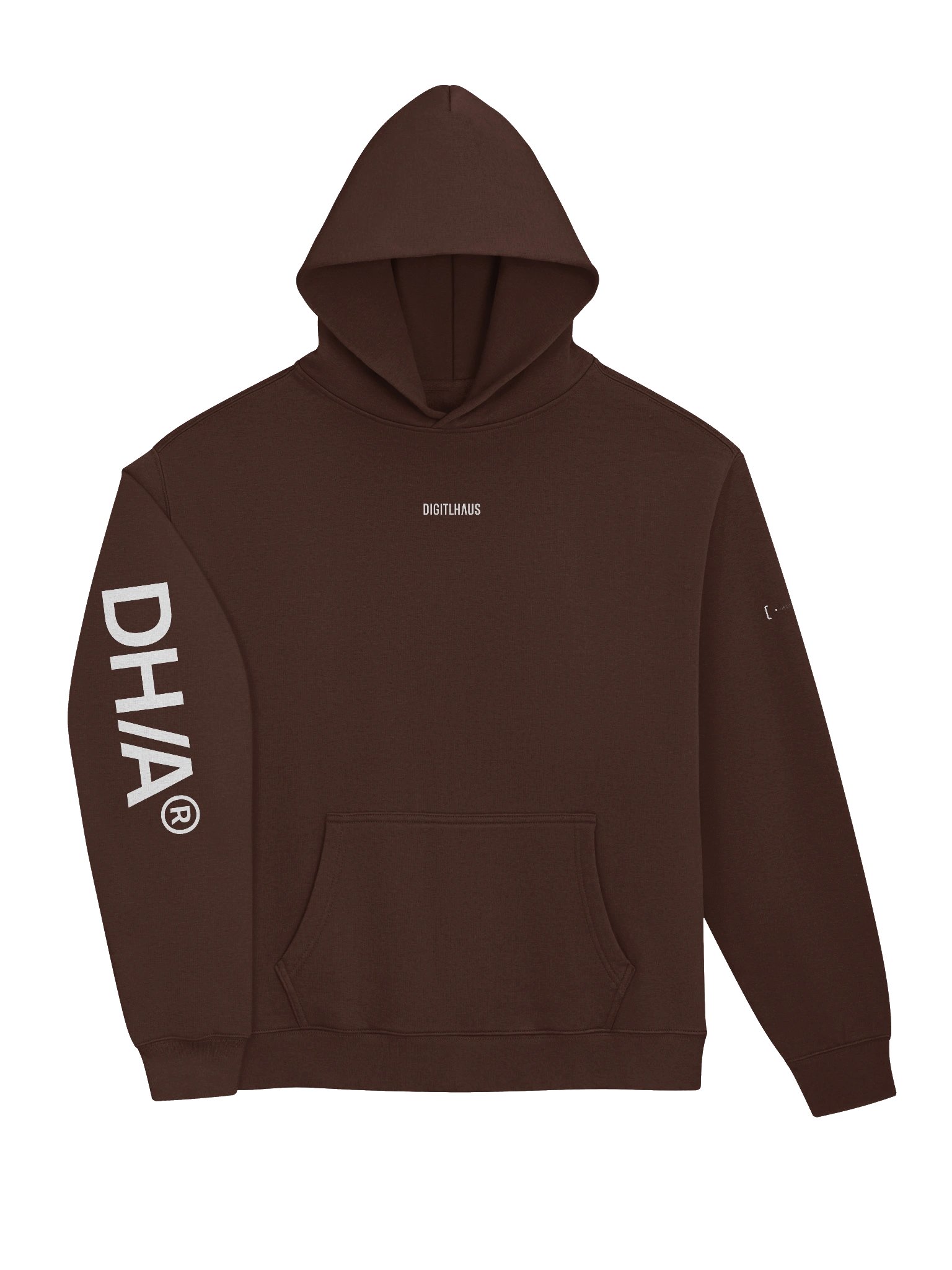 DigitlHaus Hoodie Oversized - Chocolate product image (4)