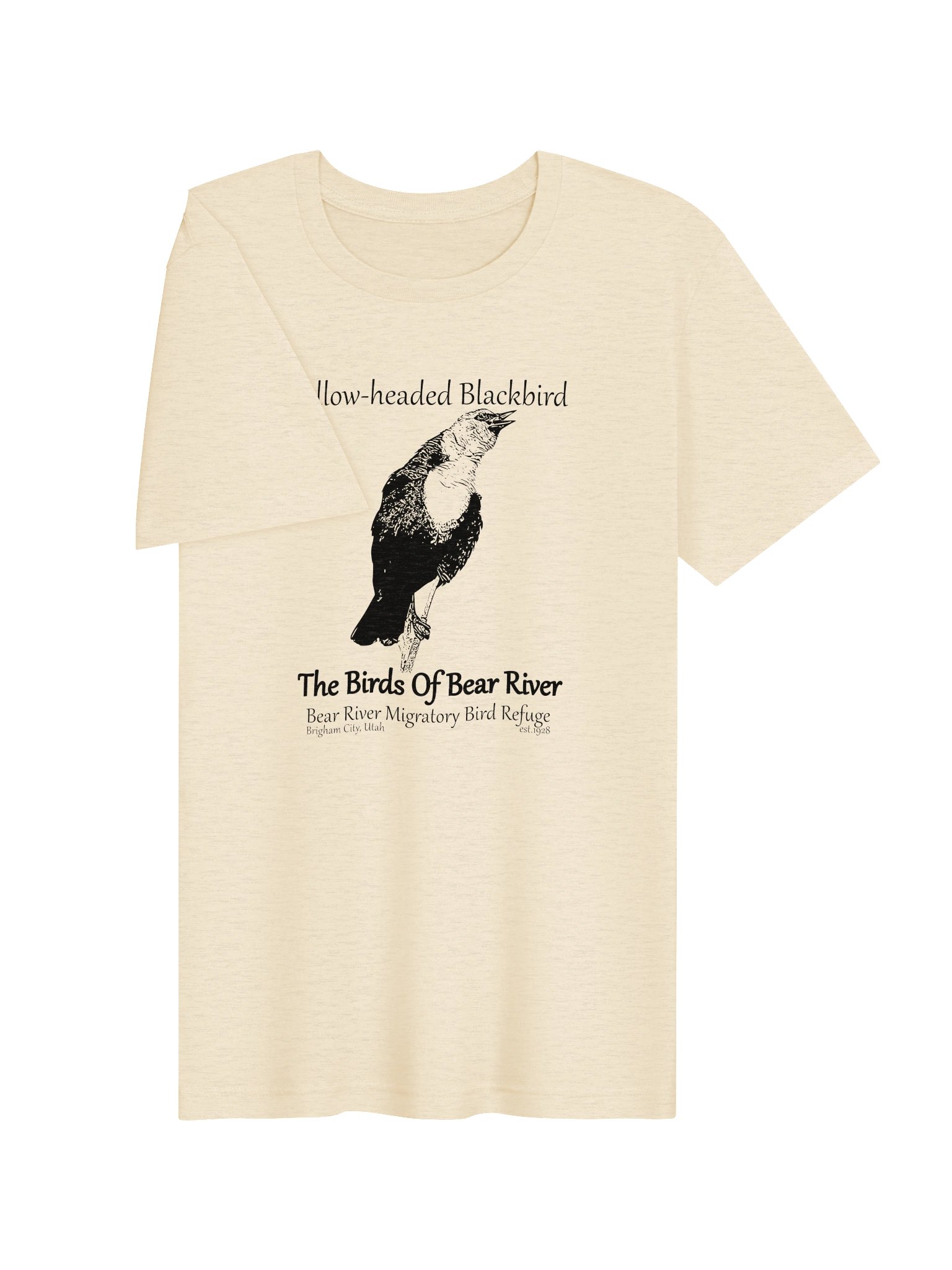 Birds of Bear River Yellow-headed Blackbird Unisex T-shirt product image (143)
