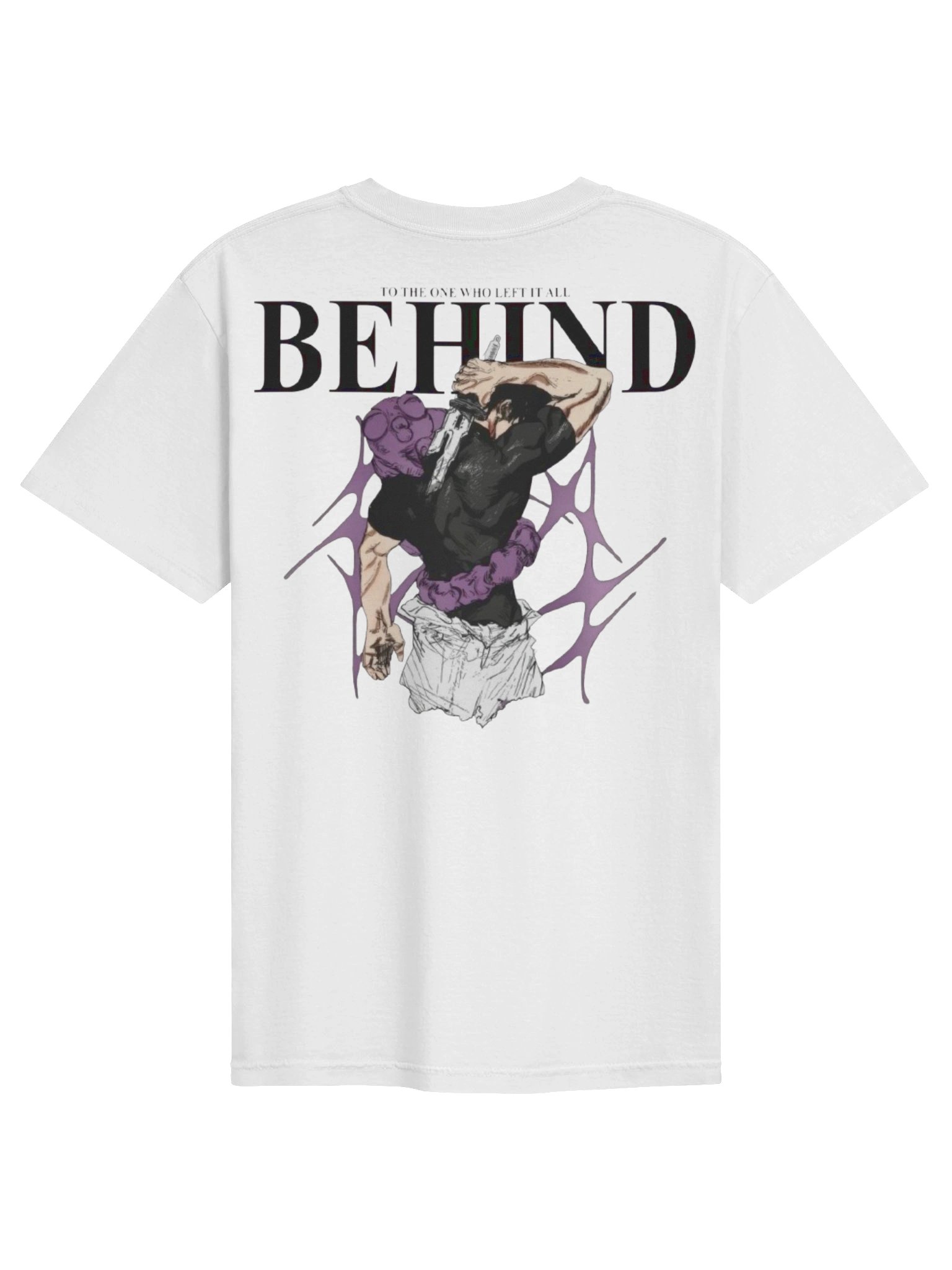 Toji Fushiguro – “Behind” Anime Graphic T-Shirt product image (66)